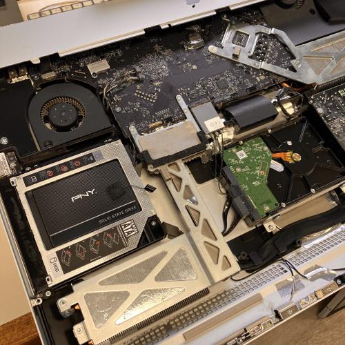 Changement SSD iMAC