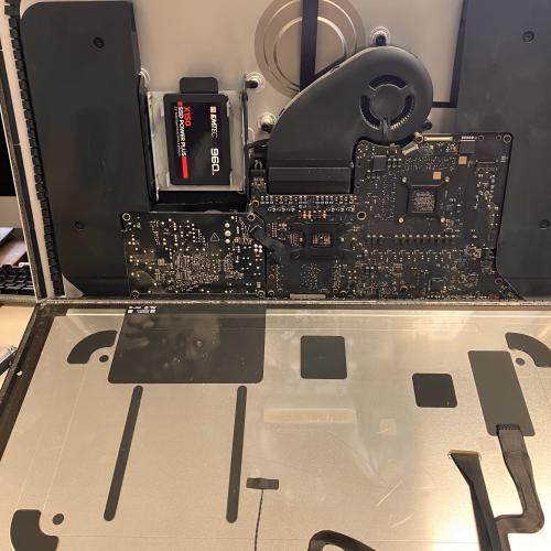 Changement SSD iMAC